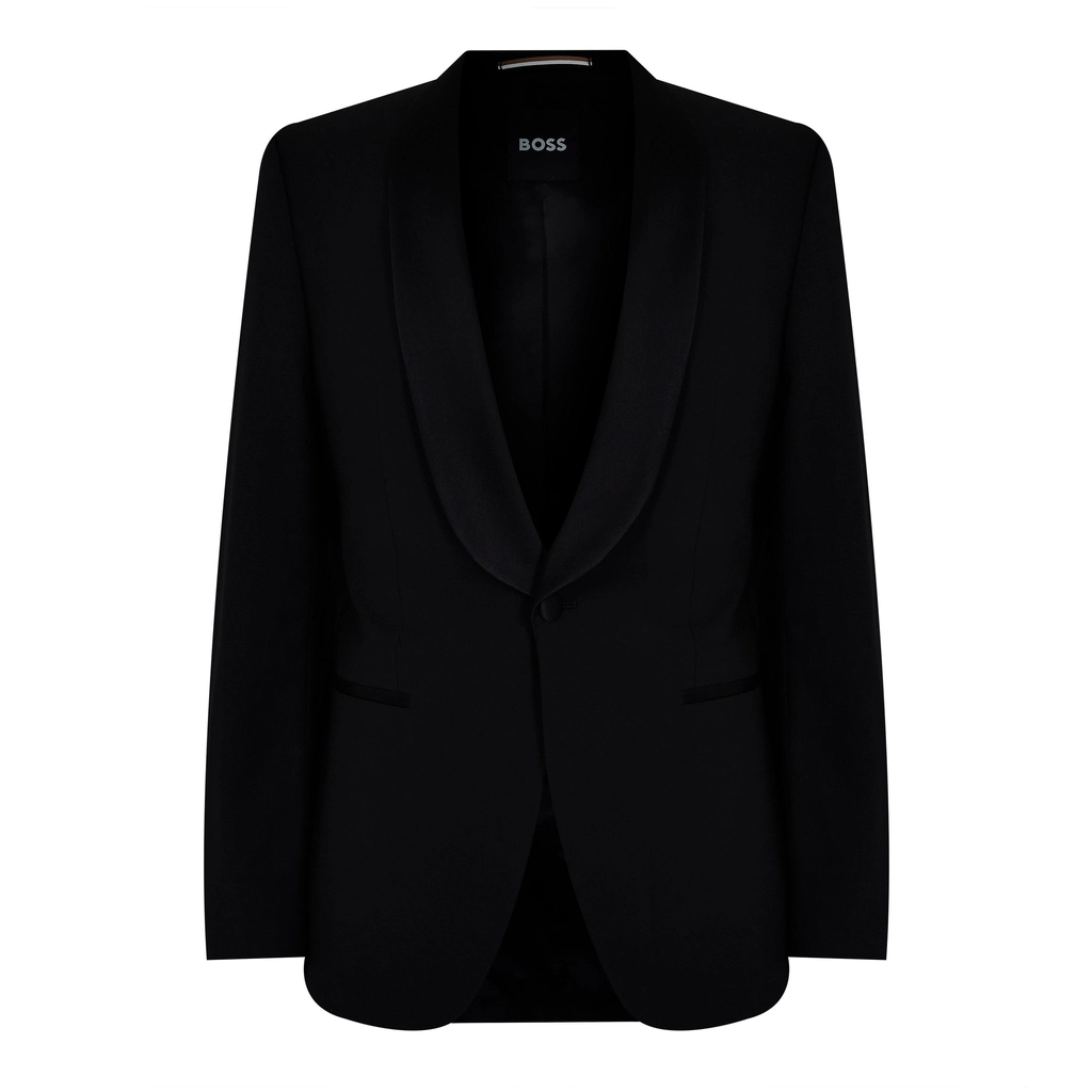 Hugo Boss Single Breasted Suit Jacket - Black 001